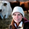 Sophie Atkinson, forskare vid SLU och expert på lantbrukdsdjurs naturliga beteenden.