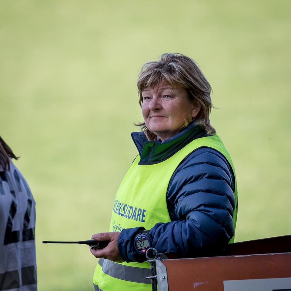 Ann Blomkvist, en av tävlingsledarna